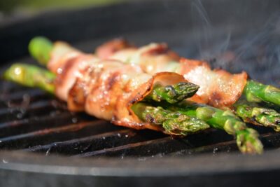 asparagus wrapped and grilled